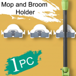 MOP AND BROOM HOLDER